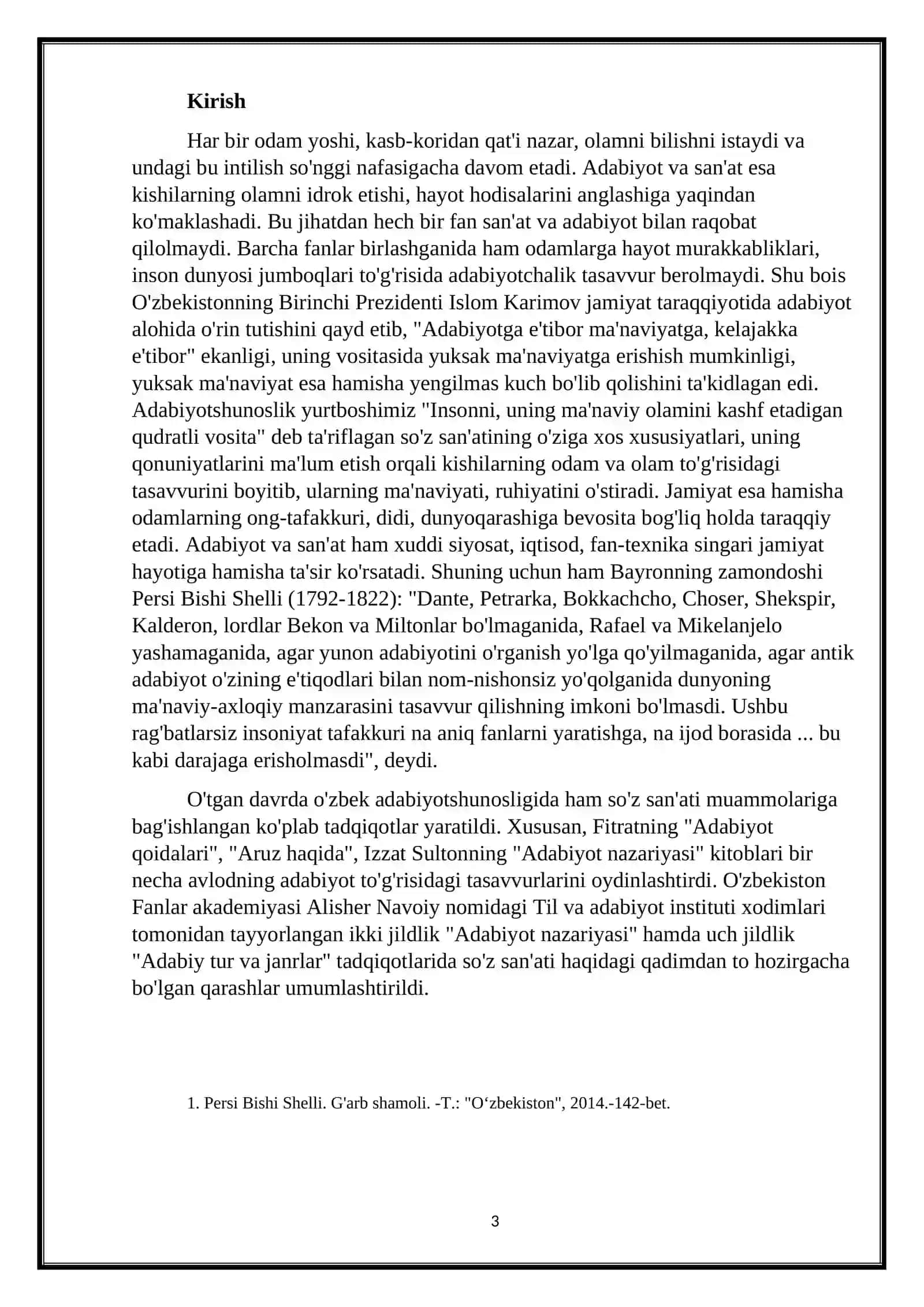 Poetik nutq masalasi mavzusida kurs ishi 3