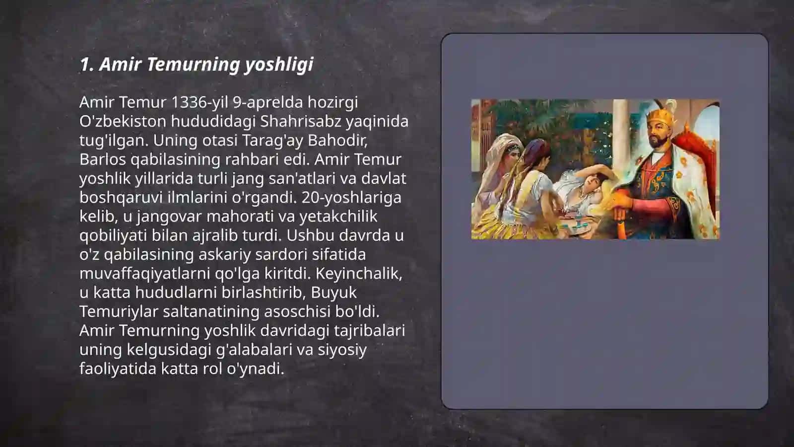 Amir Temur buyuk davlat arbobi 3