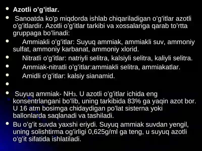 Mineral o’g’itlar tavsifi 3