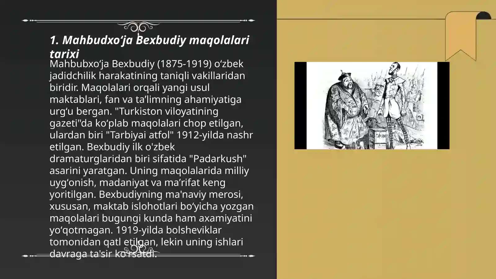 Mahbudxoʻja Bexbudiy Maqolalari 3