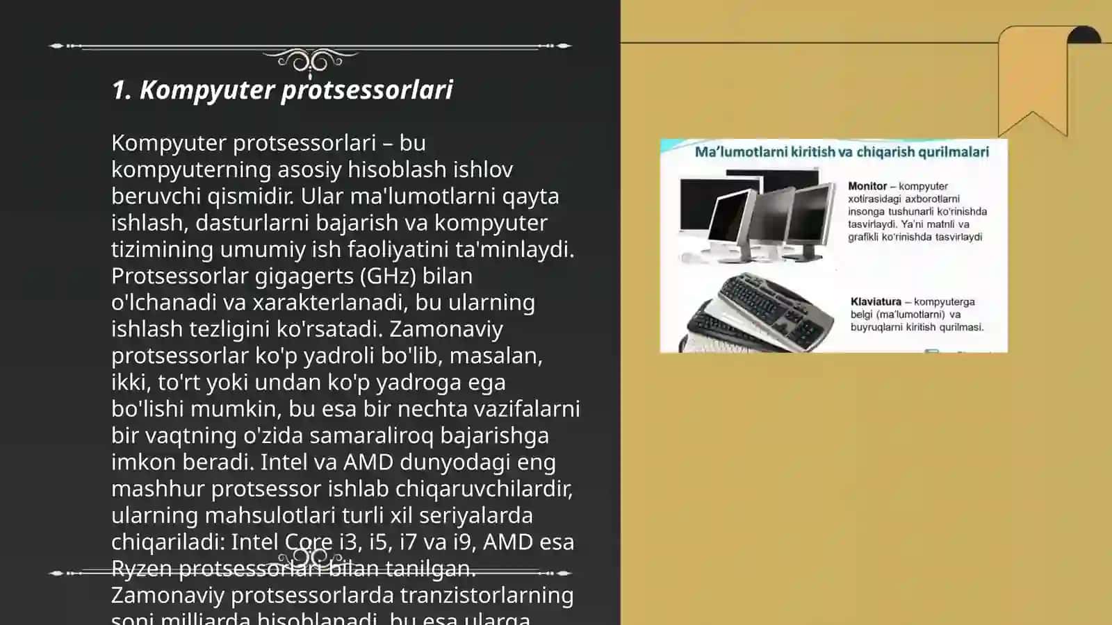 Kompyuter qurilmalari haqida 3