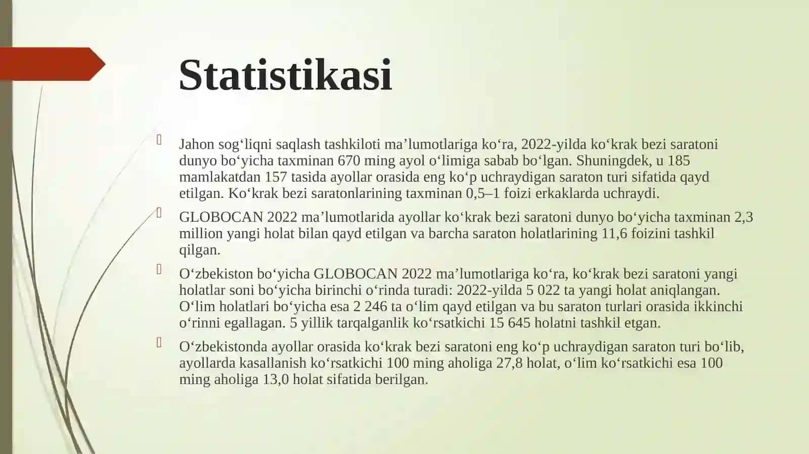 Ko‘krak bezi saratoni va mastopatiyalari 3