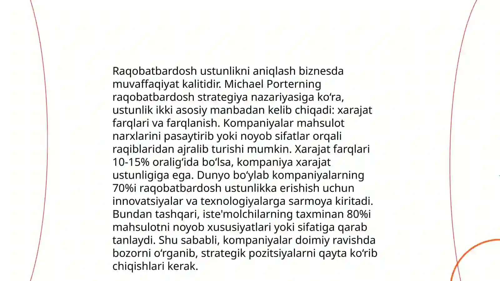 Raqobatbardosh ustunlikni aniqlash 3