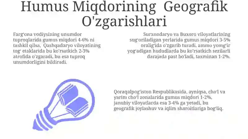 Tuproq Gumusining Sifat Xususiyatlari 3