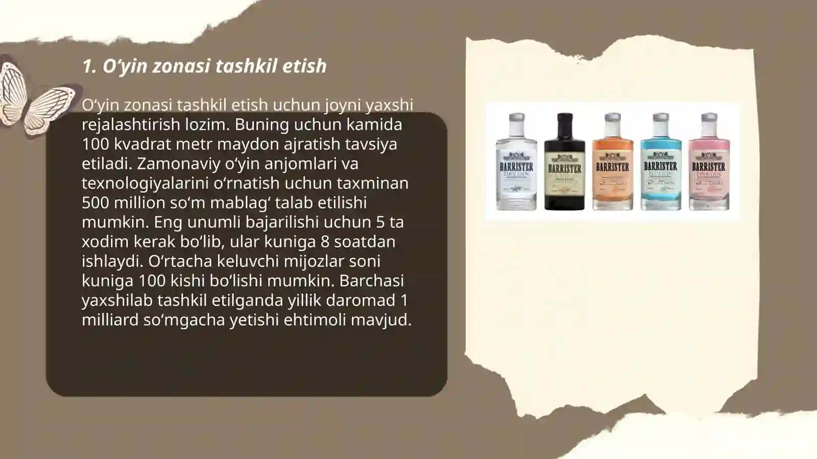 Oʻyin zonasi tashkil etish 3