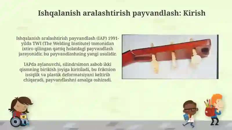Ishqalanish aralashtirib payvandlash 3