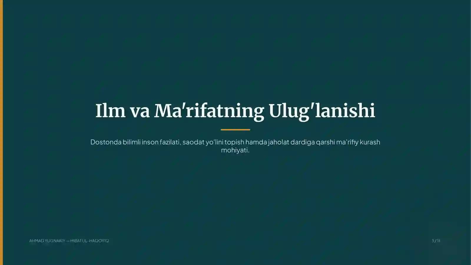HIBAT UL-HAQOYIQ 3