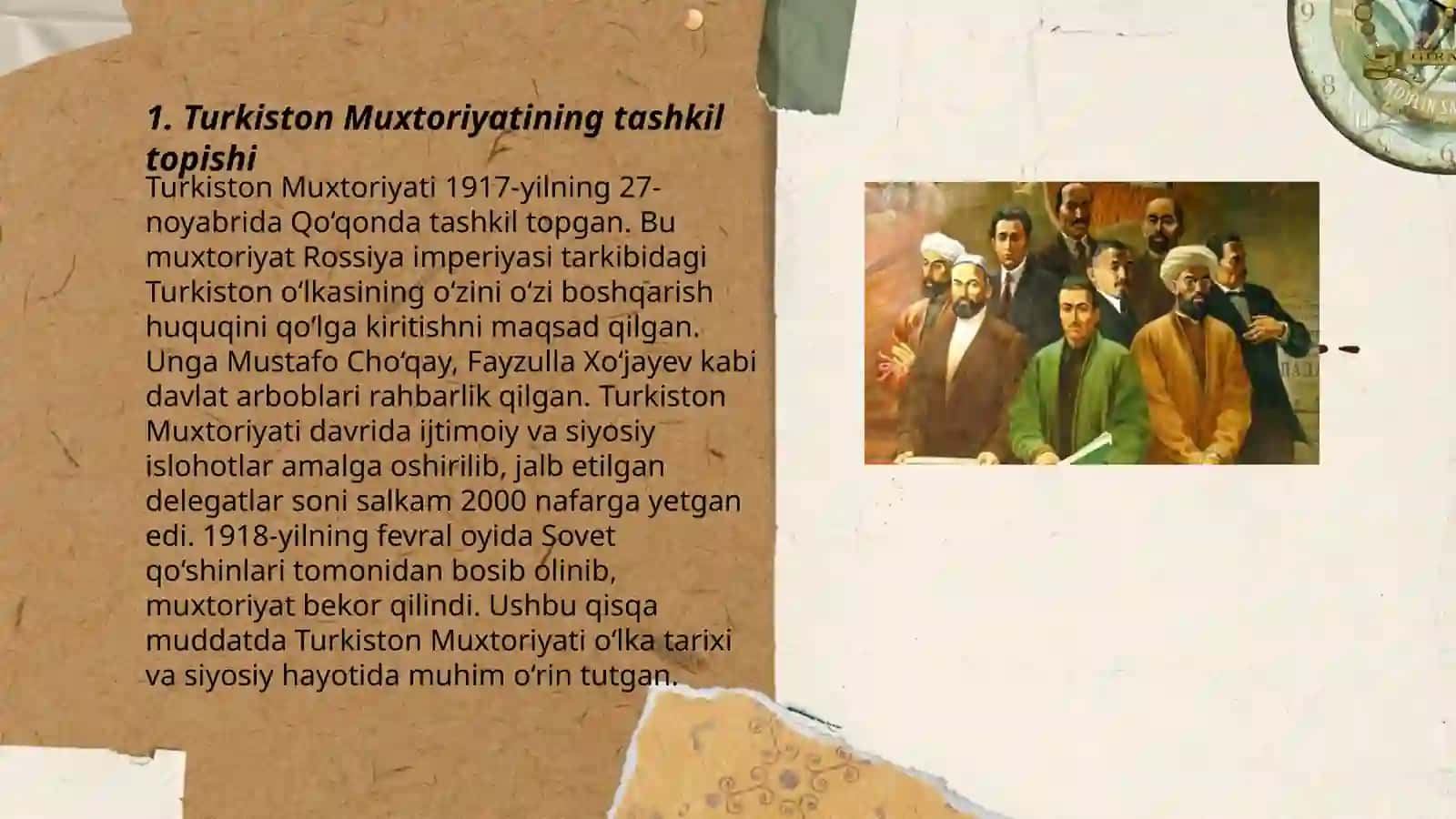 Turkiston Muxtoriyati va jadidlar 3