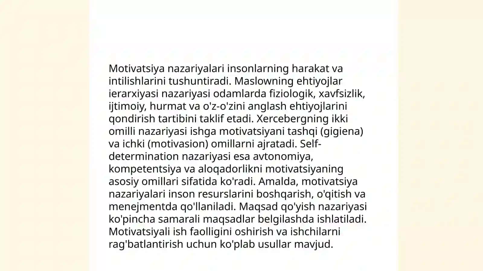 Motivatsiya psixologiyasi 3