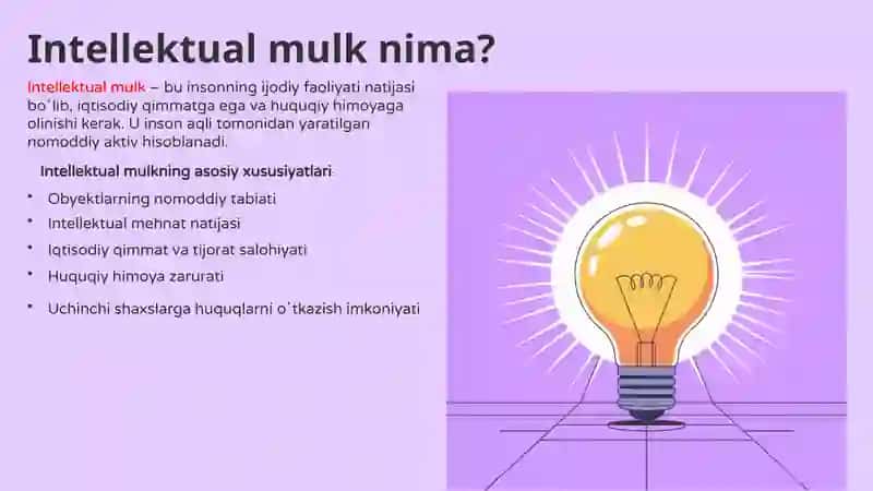 Intellektual mulk va uni himoya qilish usullari 3