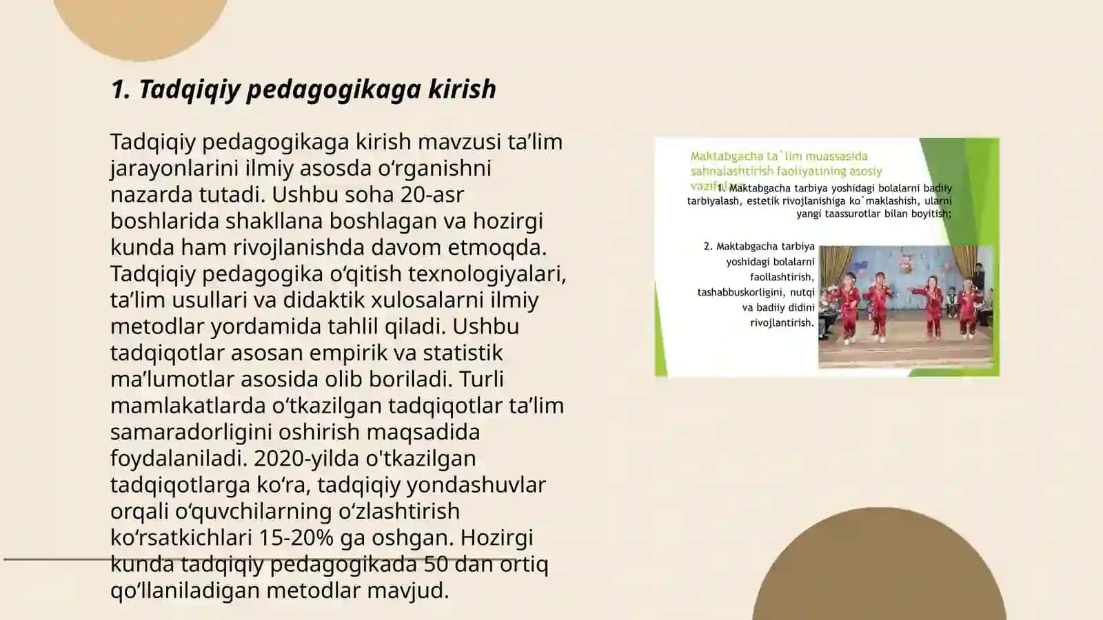 Tadqiqiy pedagogika va ta’lim amaliyoti 3