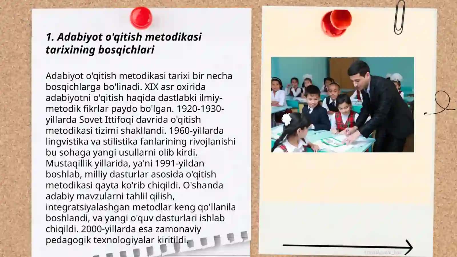 ADABIYOT O'QITISH METODIKASI TARIXI SHAKLLANISH TARAQQIYOTI 3