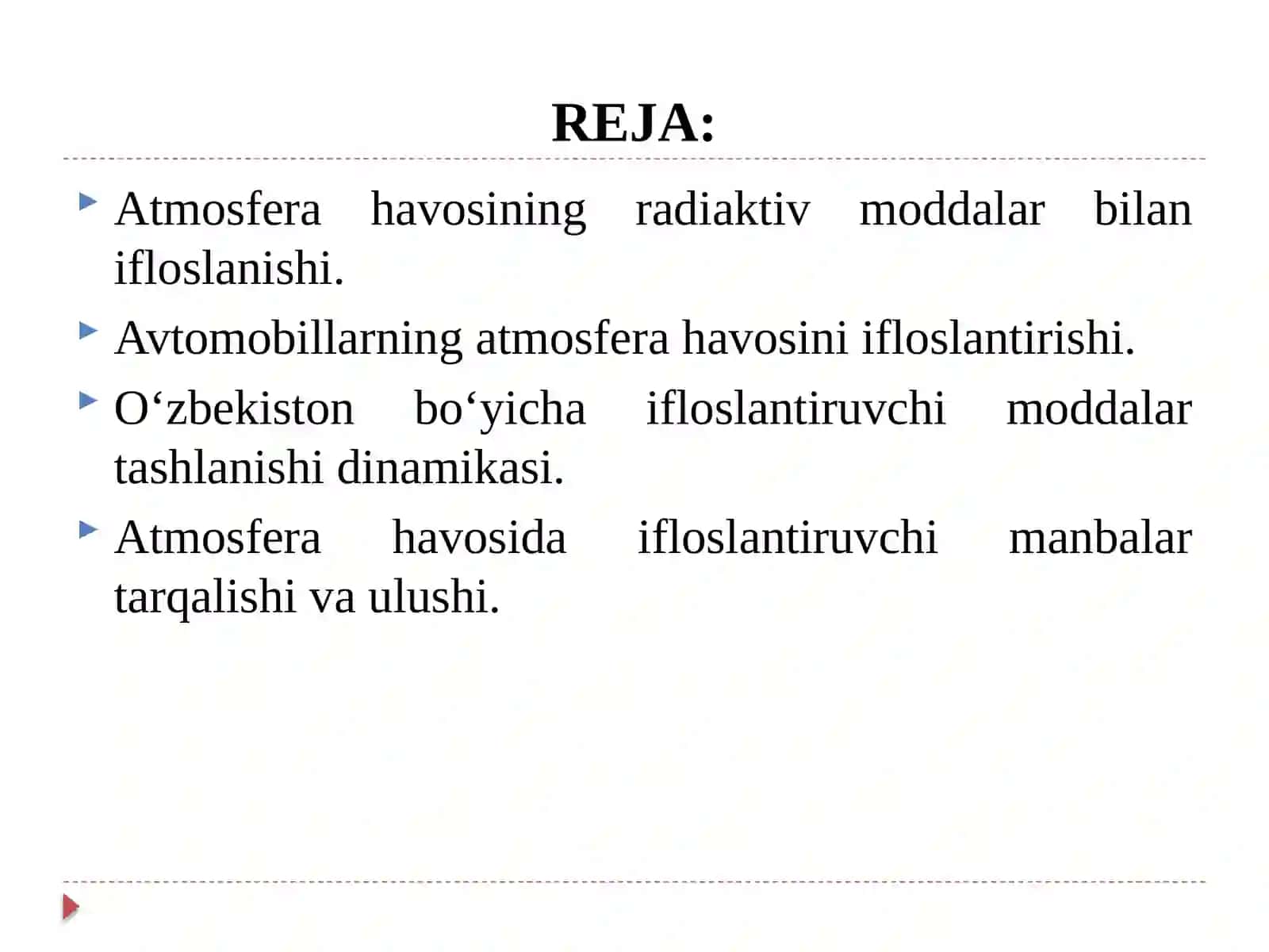 O‘zbekistonning radiatsion xarakteristikasi 3