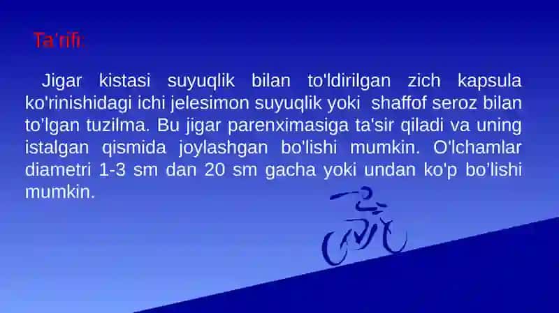 Noparazitar jigar kistasi 3