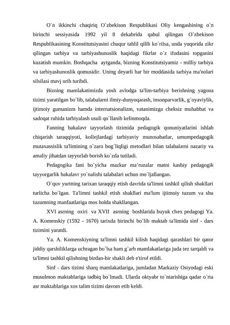 Ta'lim turi va ularning tashkil etish shakllari 3