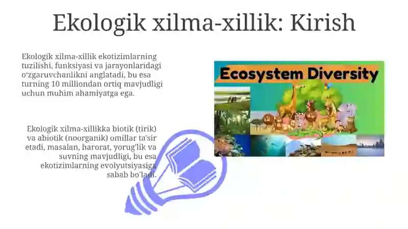 Ekologik xilma-xillik 3