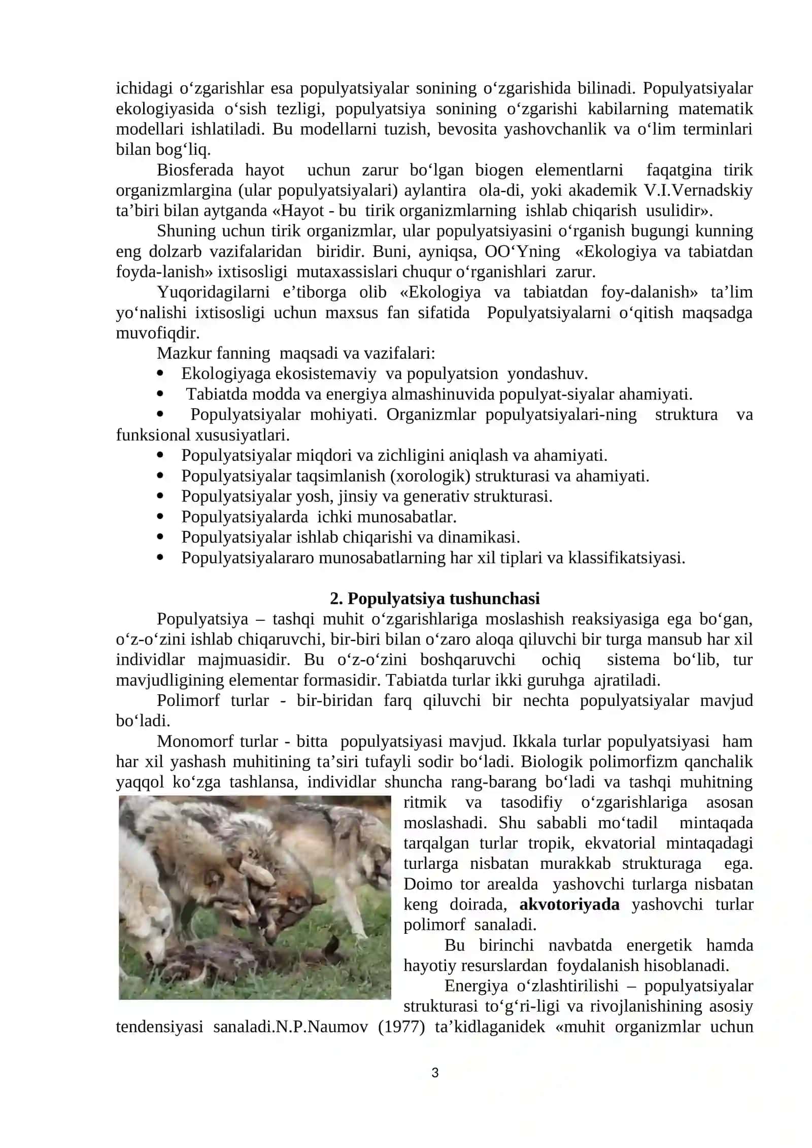 Populyatsiyalar ekologiya 3