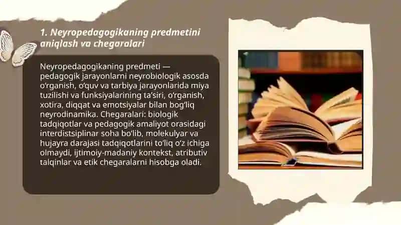 Neyropedagogikaning Predmeti va Vazifalari 3