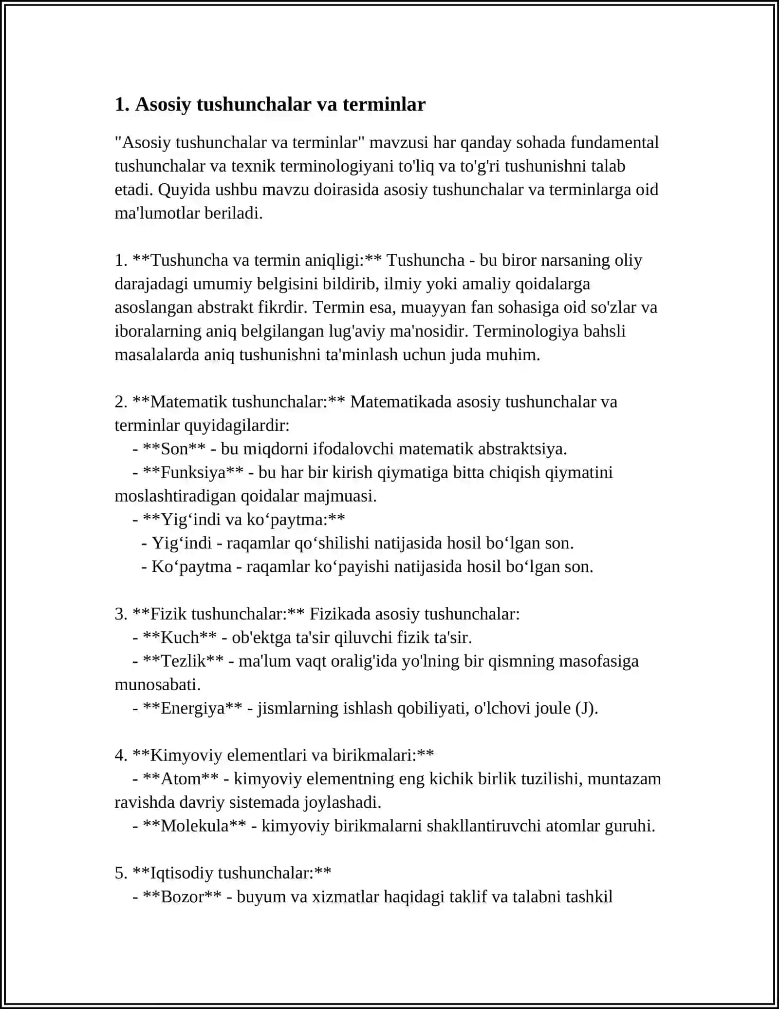TENGLAMALAR TIZIMI KO'RINISHINDAGI EKONOMETRIKALIK MODEL 3