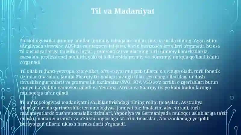 Grammatika-til strukturasini o'rganish 3