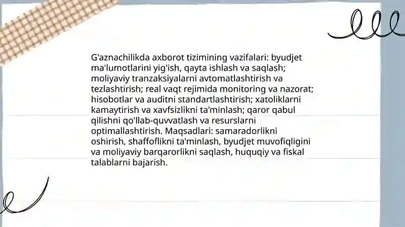 G'aznachilikda axborot tizimi 3