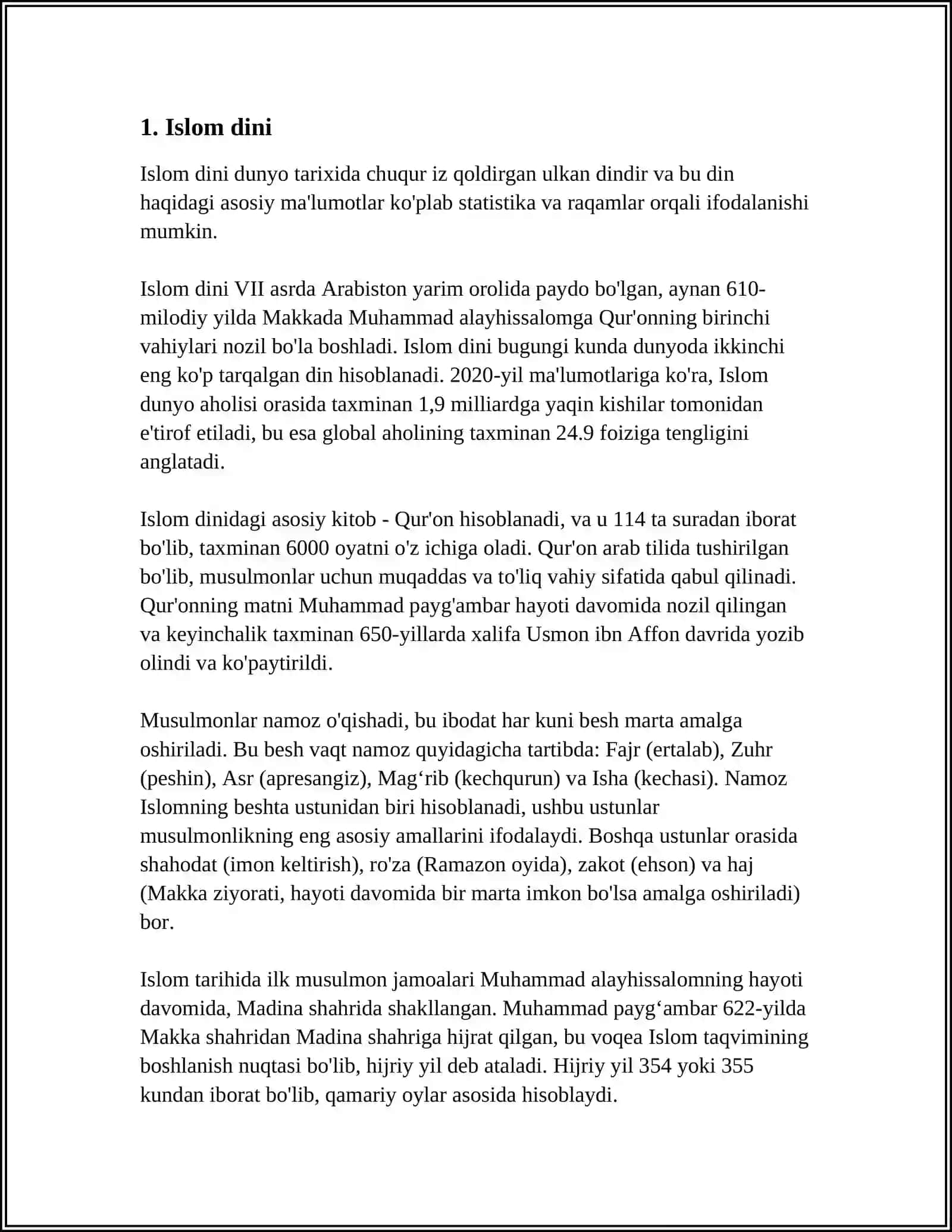 OʻZBEKISTONDA FAOLIYAT YURITUVCHI DINIY KONFESSIYALAR 3