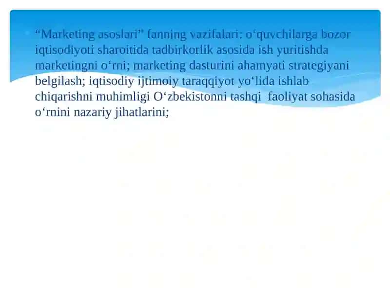Sog‘likni saklashda marketing asoslari 3