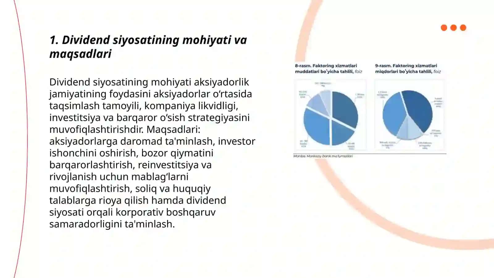 Aksiyadorlik Jamiyatida dividend siyosati 3