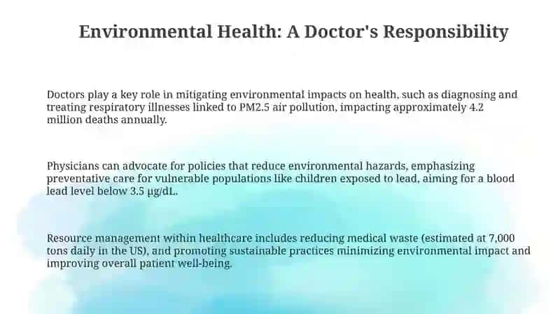 Environmental Health Crisis: The Doctor's Role 3