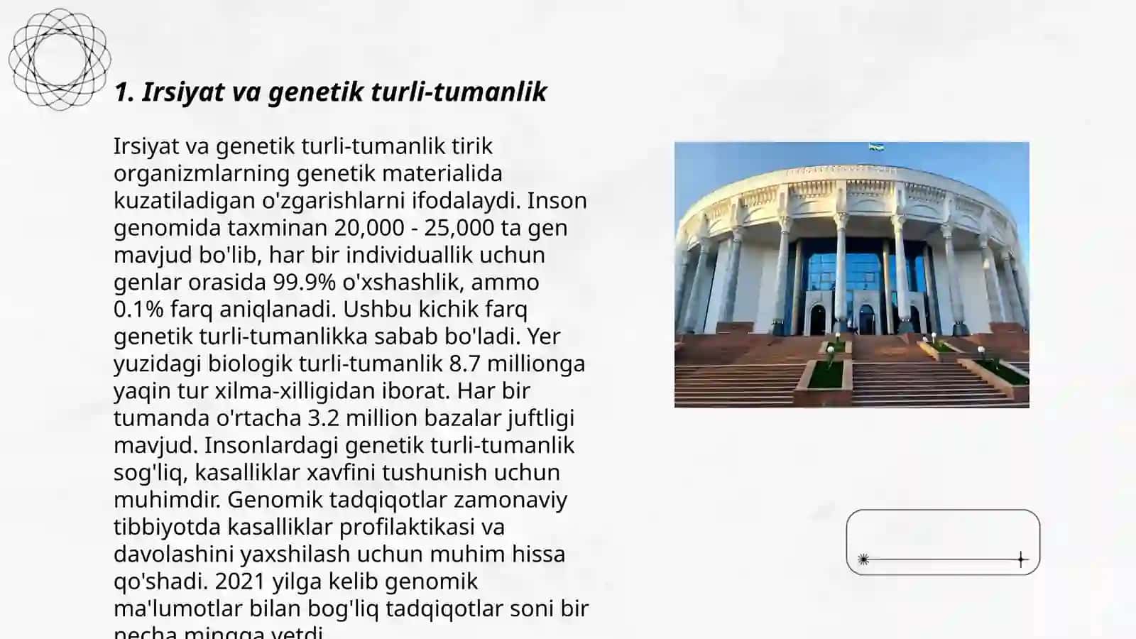 Irsiyat va genetik turli-tumanlik 3