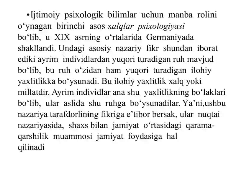 Ijtimoiypsixologiyada ijtimoiy-psixologik nazariyalar 3