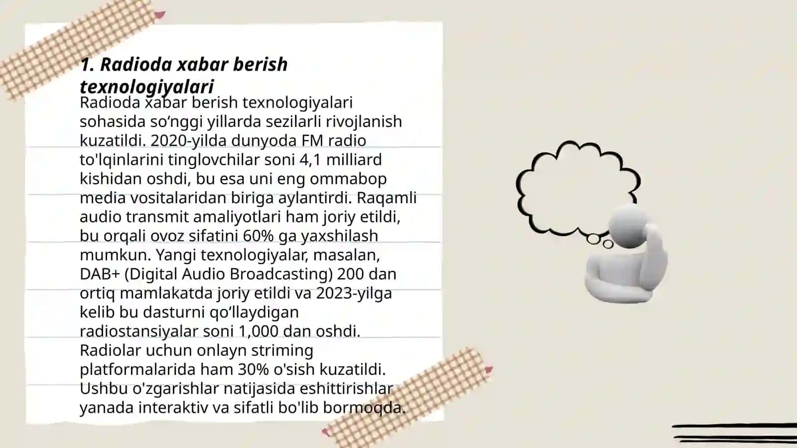 Radioda xabar berish texnologiyalari 3