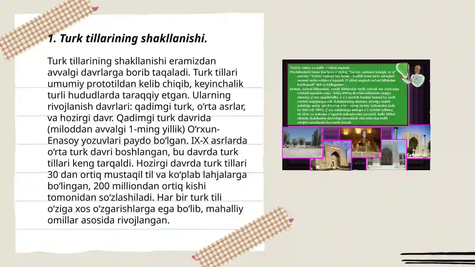 Oʻzbek Tili Tarixi 3