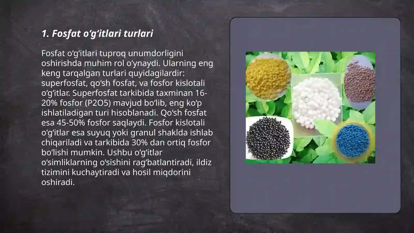 Fosfirli o‘g‘itlar 3