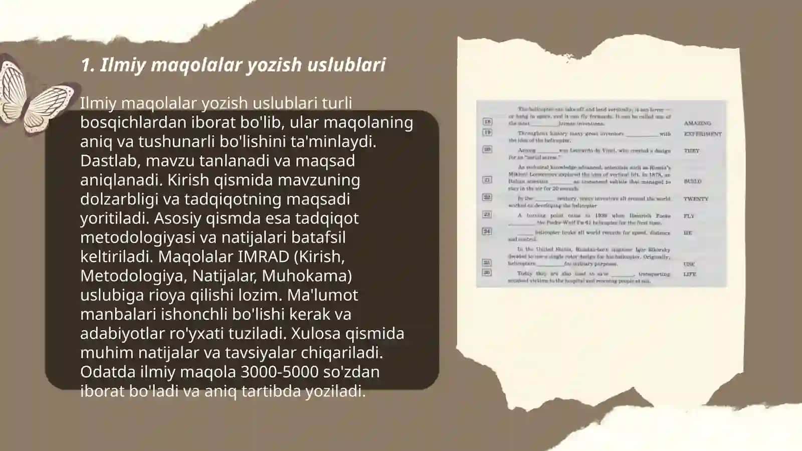 Ilmiy maqolalar yozish uslublari 3