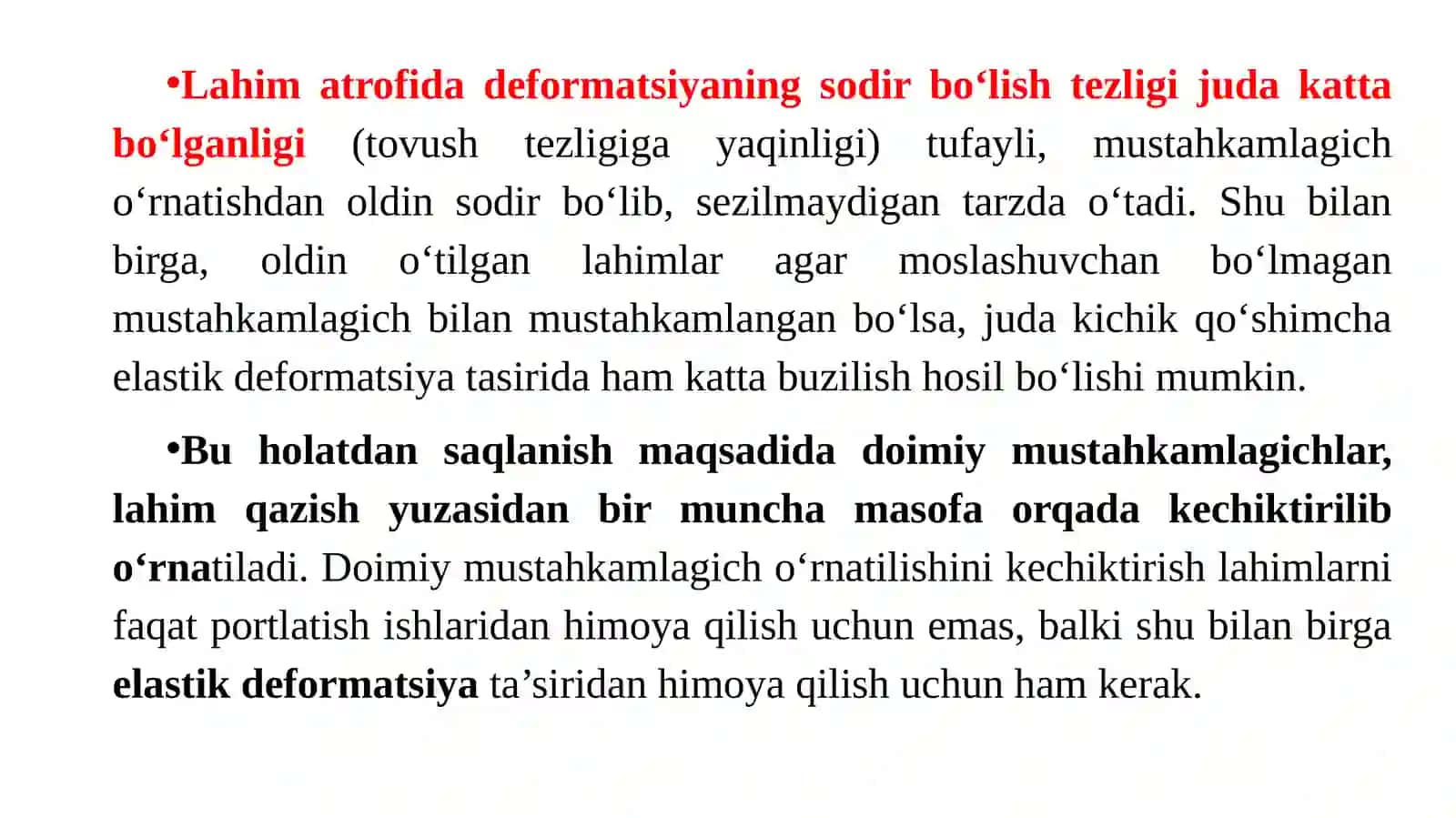 Kon bosimi va mustahkamlik 3