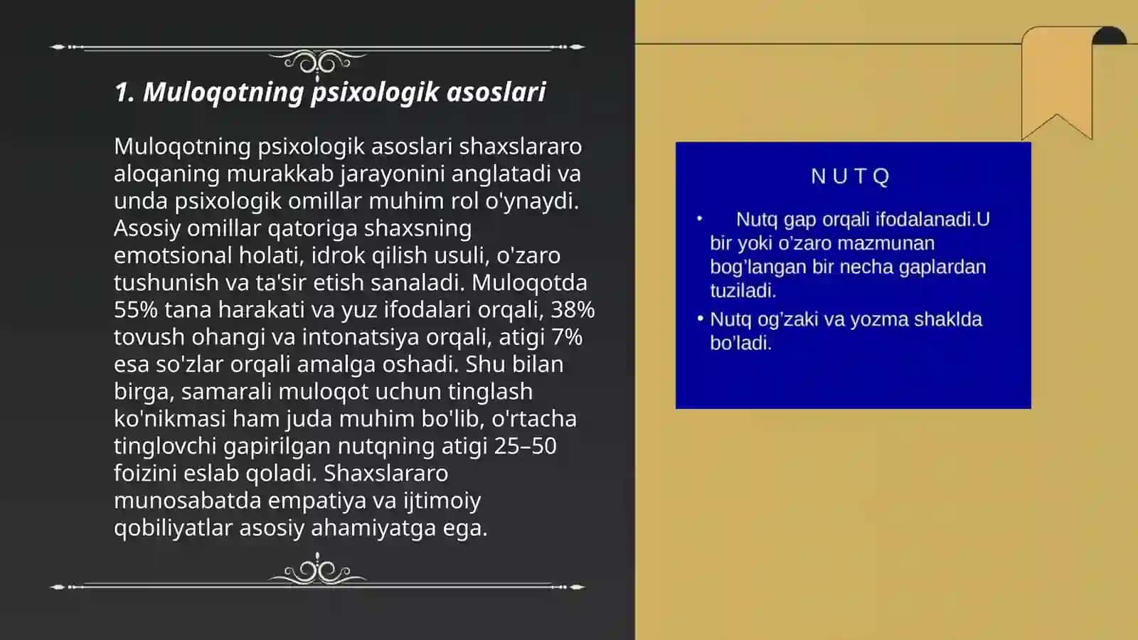 Muloqot va nutq 3