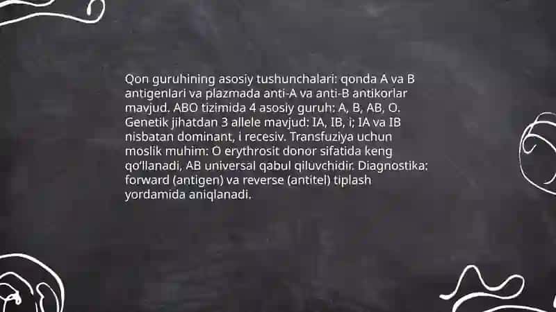Qon guruhini rezus faktorini aniqlash 3