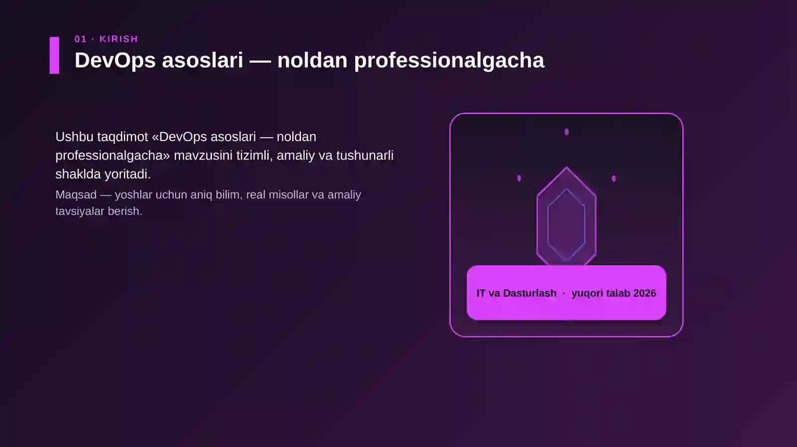 DevOps asoslari — noldan professionalgacha 3