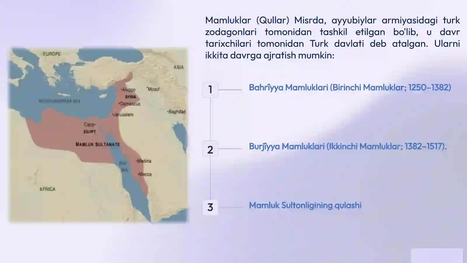 Mamluk Sultonligi Tarixi 3