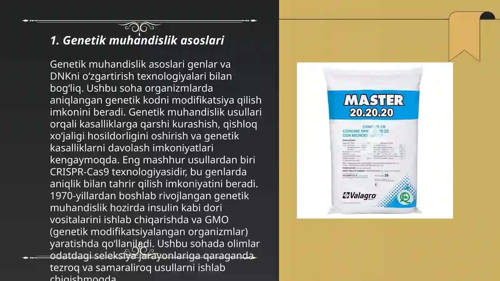 Genetik muhandislik asoslari 3