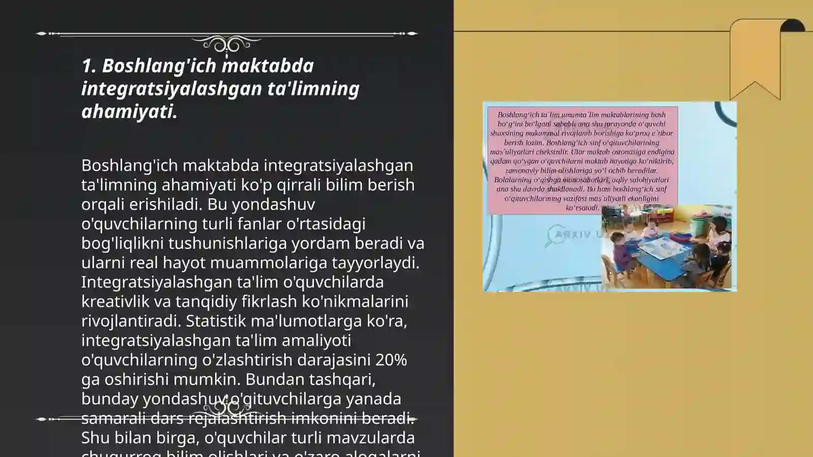 Integratsiyalashgan ta‘limda ahamiyat 3
