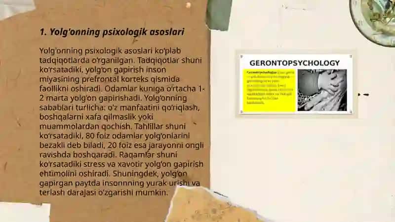 Yolg'on psixologiyasi va uni fosh etish 3