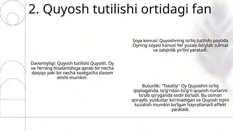 Quyosh Tutilishi 3