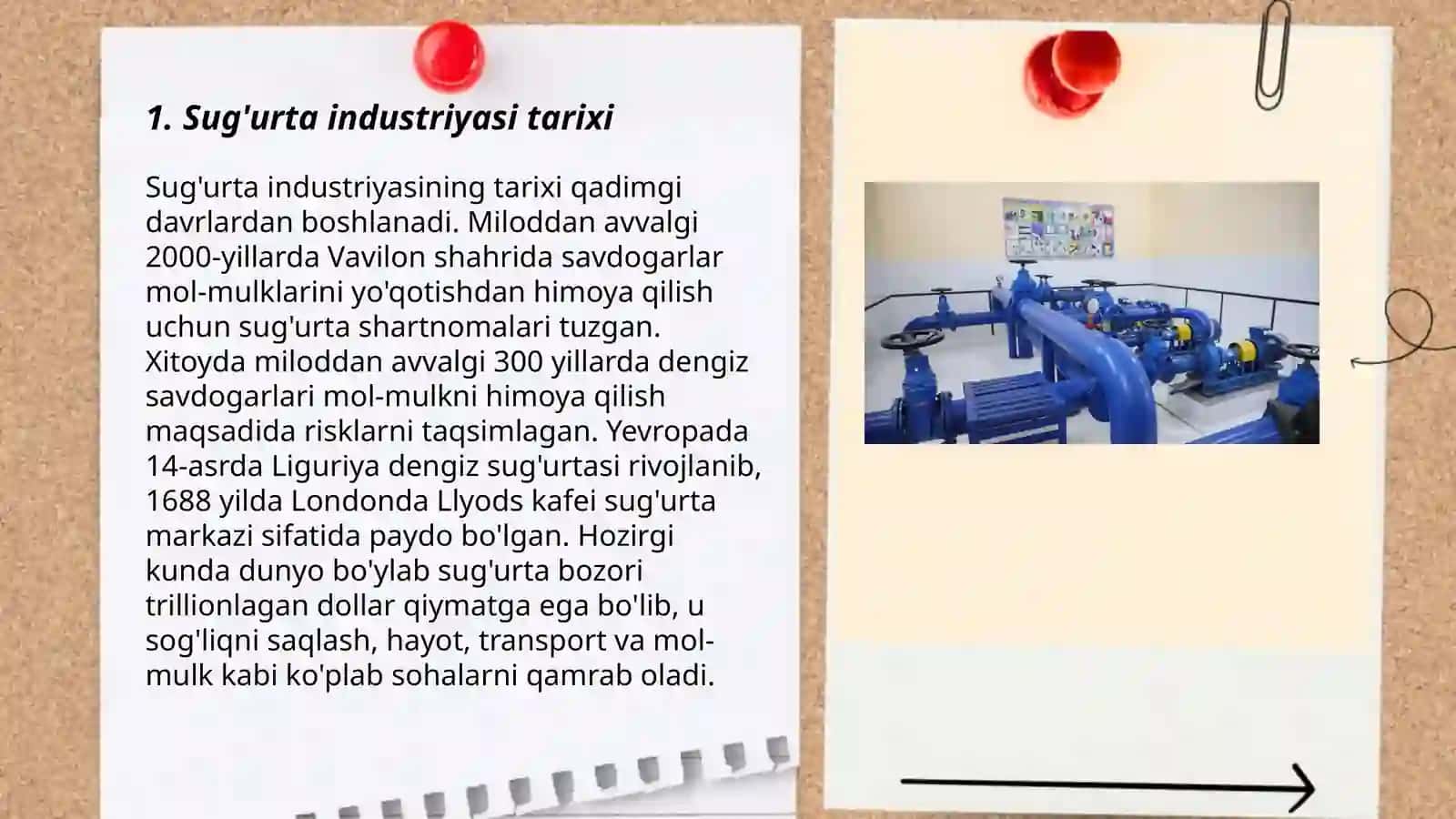 Sugʻurta Tarmoqlari va shakllari 3