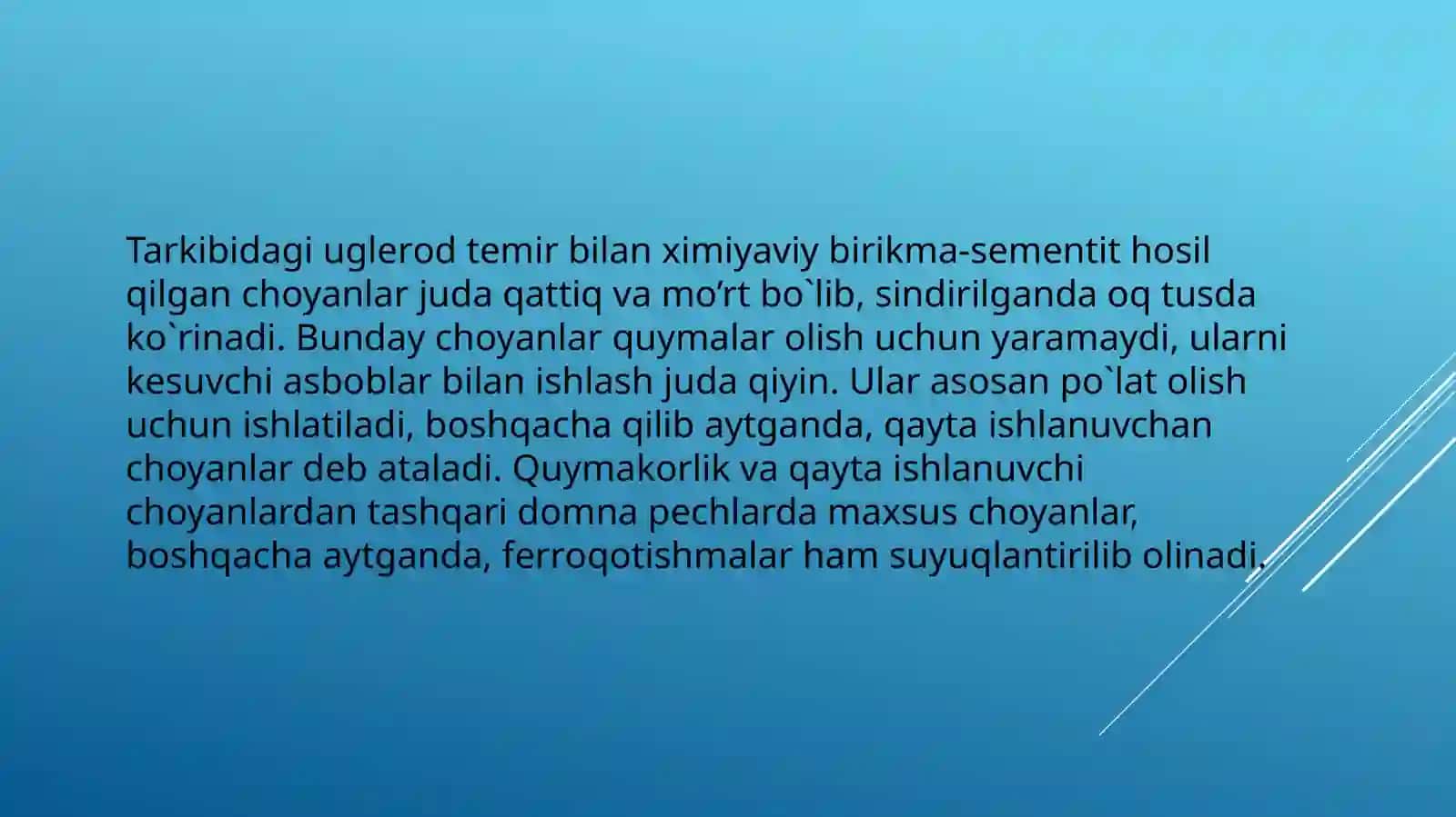 Cho’yanlarni mikrostrukturalarining tahlili 3