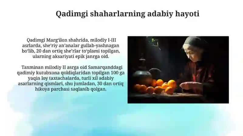 Antik adabiyotda Markaziy Osiyo 3
