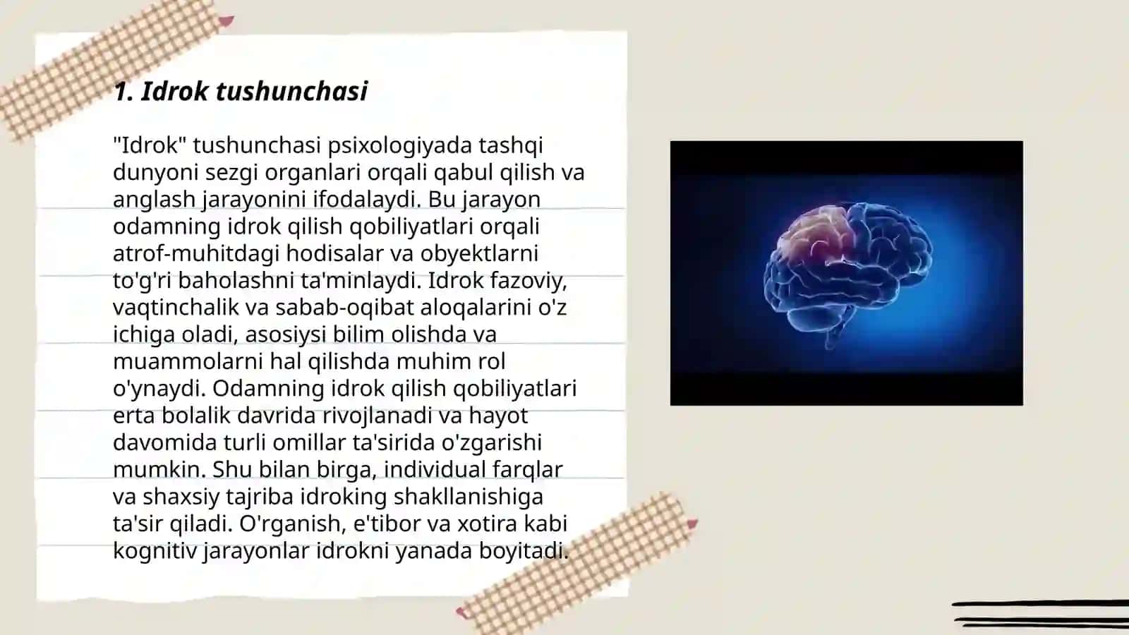 Idrokning umumiy tavsifnomasi 3