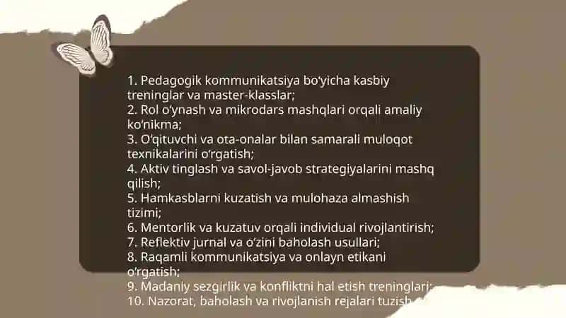 Sinf rahbarining tarbiyaviy faoliyati samaradorligini oshirish usullari 3