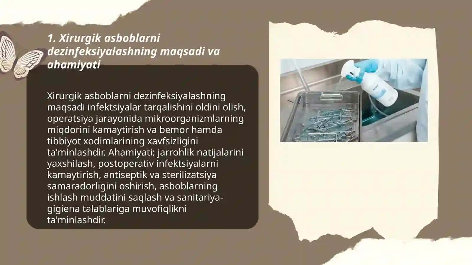 Xirurgik asboblarni dezinfeksiyalash 3
